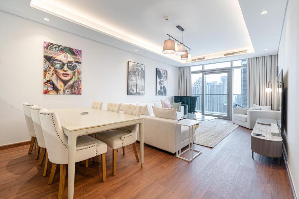 Paramount Midtown Luxury 2 Bedroom With Full Burj-Khalifa View Dubai Exterior foto